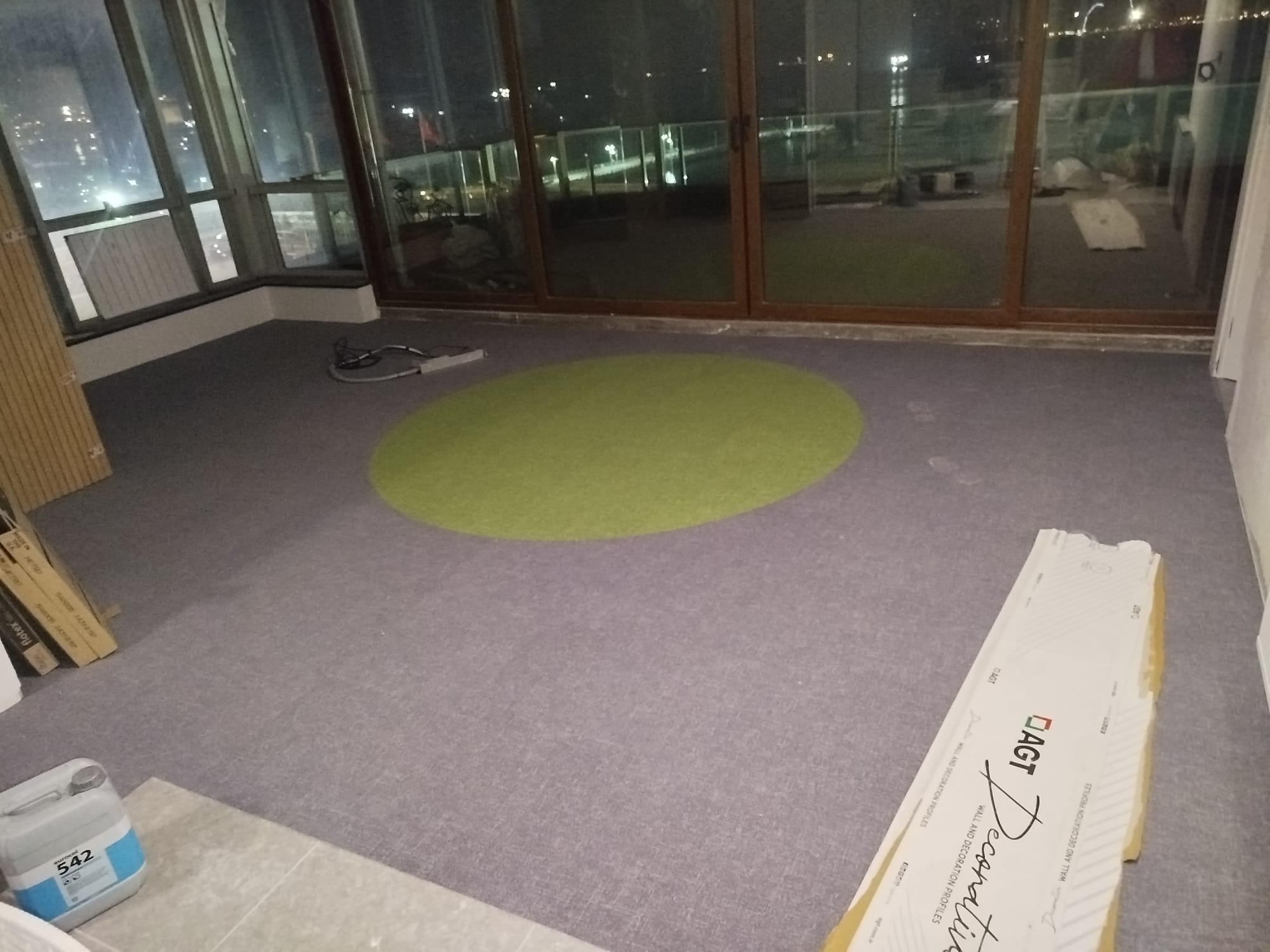 Zemin kaplama projesi uygulama fotoğrafı
